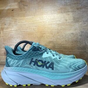 Hoka One One Challenger ATR 7 Womens Size 8.5 Trail Running Shoes Mist Green
